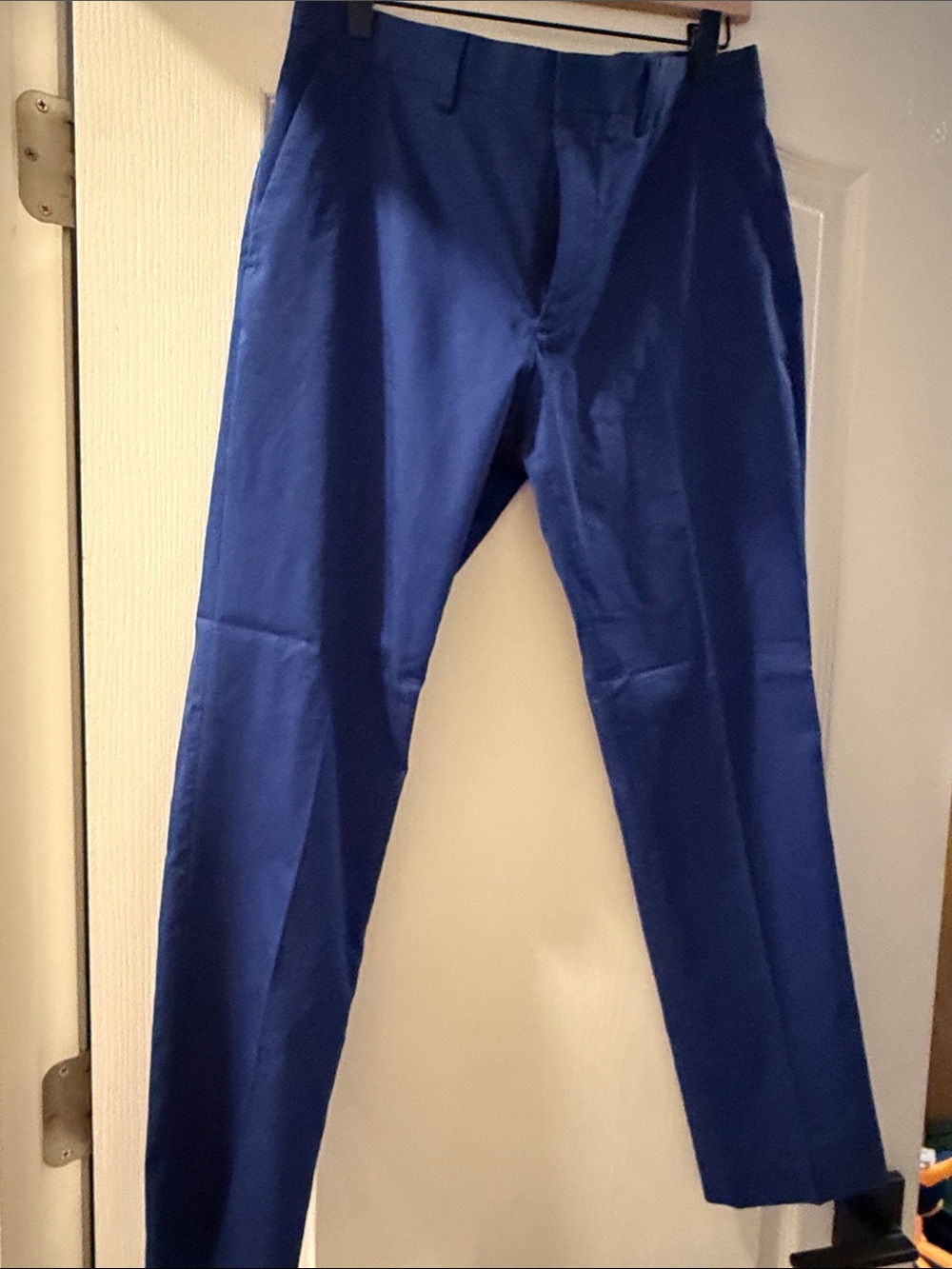 Men's Express  Slim Blue Dress Pants